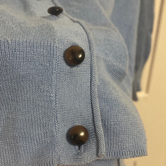 J. Crew Light Blue Cardigan Sweater - Picture 4 of 7